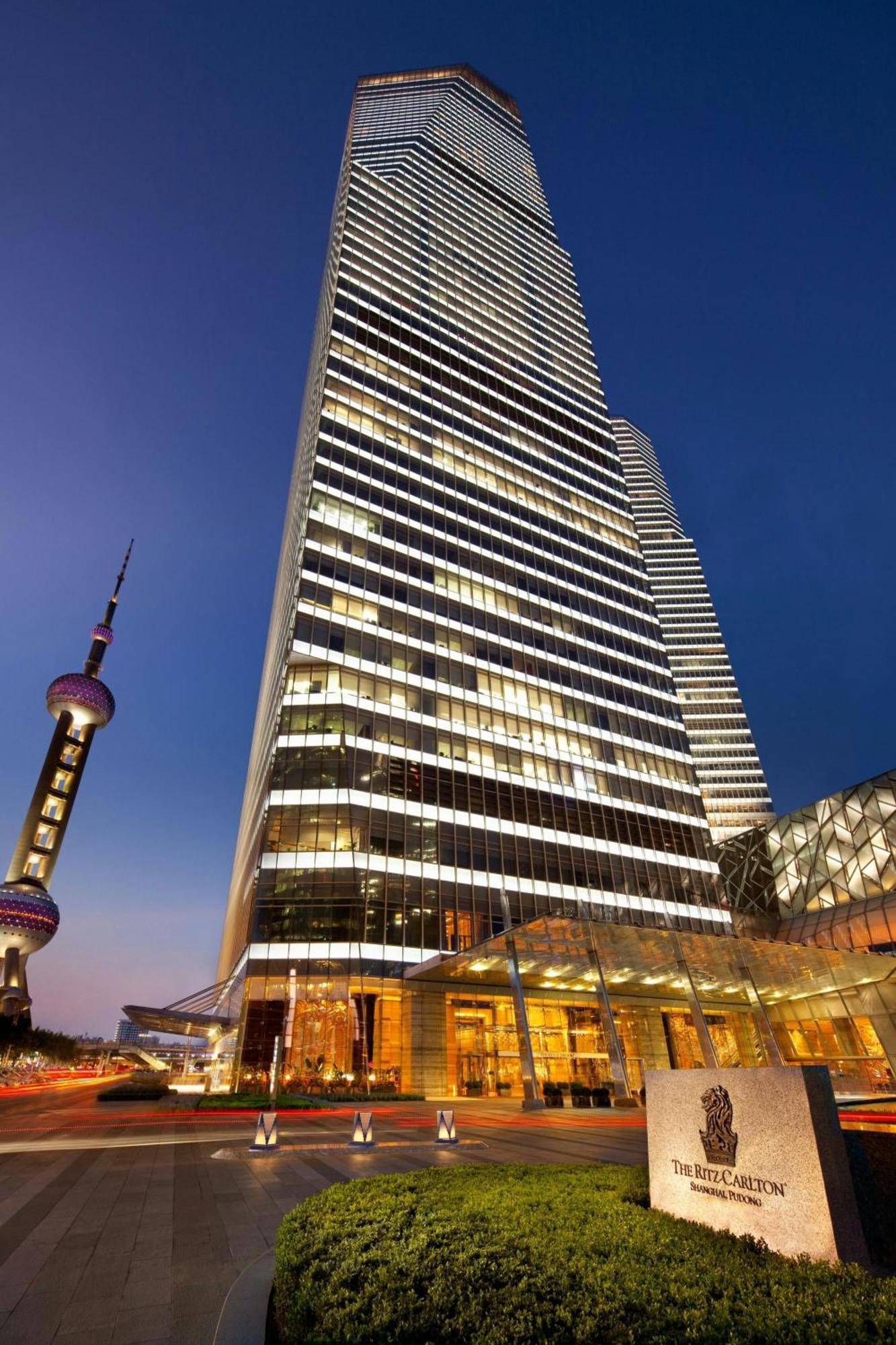 The Ritz-Carlton Shanghai, Pudong Exterior foto